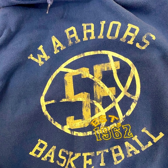 Vintage Golden State Warriors HWC Hardwood Classic’s Hoodie - Picture 3 of 4